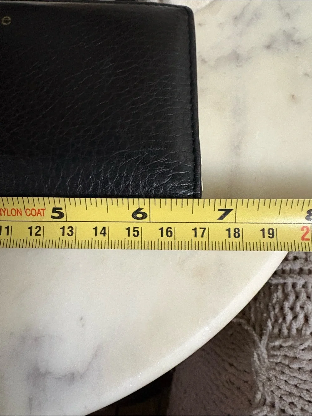 Kate Spade Leather Bifold Wallet Black & Ivory Luxury Designer Classic Preppy NY